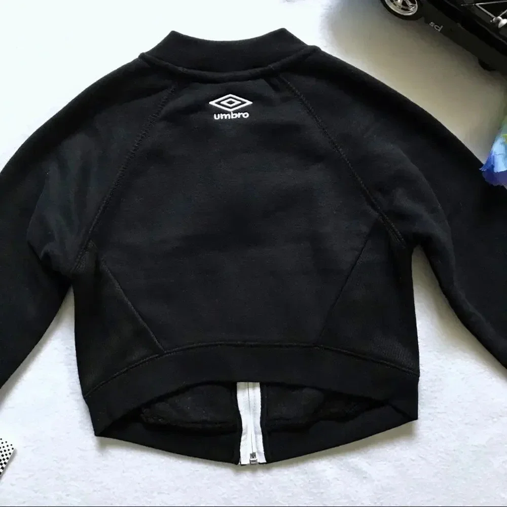 Umbro NWT Performance Zip Up Crop Lightweight Jacket Girls Various